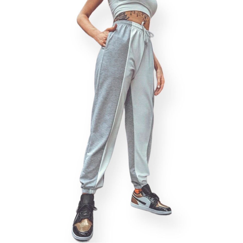 🌪Colorblock Drawstring Sweats NWT - Picture 3 of 3